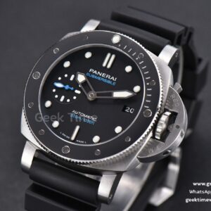 PAM683 Submersible VSF 42mm Black Dial Rubber Strap Aisa XXX1V