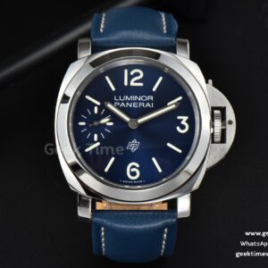 PAM1085 44mm HWF quadrante blu cinturino in pelle blu A6497