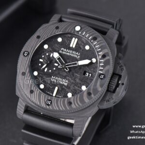 PAM979 Carbotech Submersible VSF 47mm Black Dial Rubber Strap Asia XXXIV