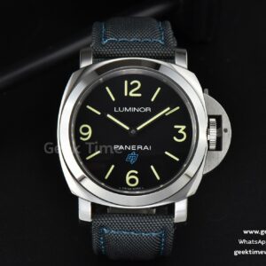 PAM774 44mm HWF Black Dial Black Leather Strap A6497
