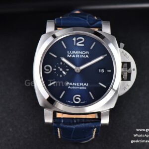 PAM1313 44mm VSF Blue Dial Blue Leather Strap P9010
