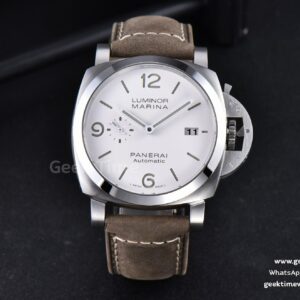 PAM1314 44mm VSF White Dial on Gray Asso Strap P.9010 Clone