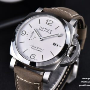PAM1314 44mm VSF White Dial on Gray Asso Strap P.9010 Clone