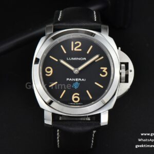 PAM634 44mm HWF Black Dial Black Leather Strap A6497