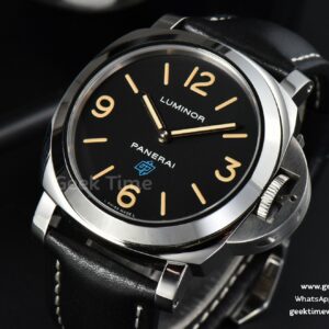 PAM634 44mm HWF Black Dial Black Leather Strap A6497