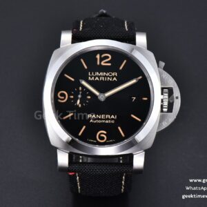 PAM1112 TTF 44mm quadrante nero cinturino Nato nero P9010