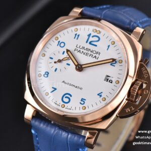 PAM756 Luminor Due VSF 42mm RG White Dial Leather Strap Asia XXXIV