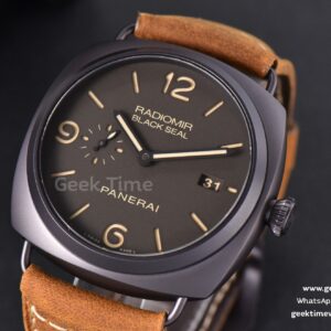 PAM505 Radiomir Black Seal VSF 45mm Brown Dial Leather Strap P9000