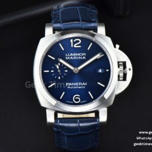 PAM1393 42mm VSF Blue Dial Blue Leather Strap P9010