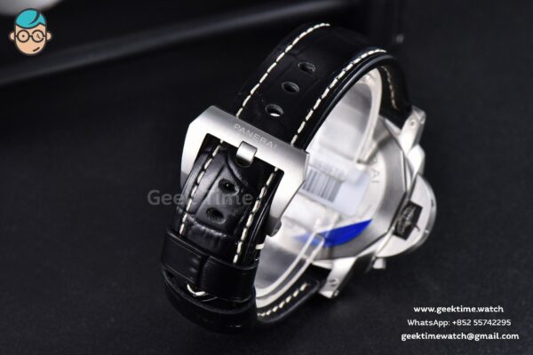 PAM1312 44mm VSF Black Dial on Black Leather Strap P.9010 Clone - Image 10