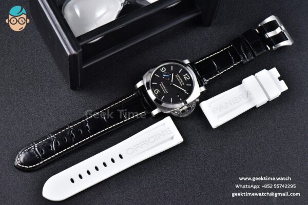 PAM1312 44mm VSF Black Dial on Black Leather Strap P.9010 Clone - Image 11