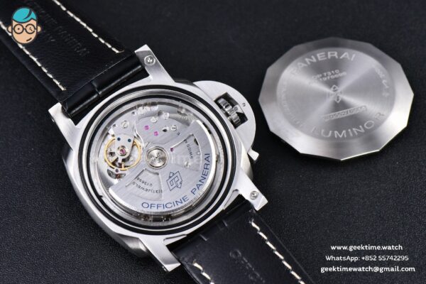 PAM1312 44mm VSF Black Dial on Black Leather Strap P.9010 Clone - Image 13