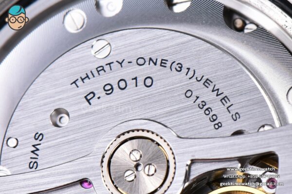 PAM1312 44mm VSF Black Dial on Black Leather Strap P.9010 Clone - Image 16