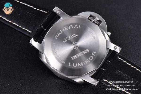 PAM1312 44mm VSF Black Dial on Black Leather Strap P.9010 Clone - Image 19