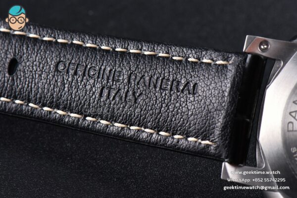 PAM1312 44mm VSF Black Dial on Black Leather Strap P.9010 Clone - Image 20