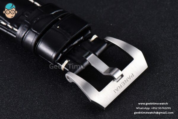 PAM1312 44mm VSF Black Dial on Black Leather Strap P.9010 Clone - Image 24