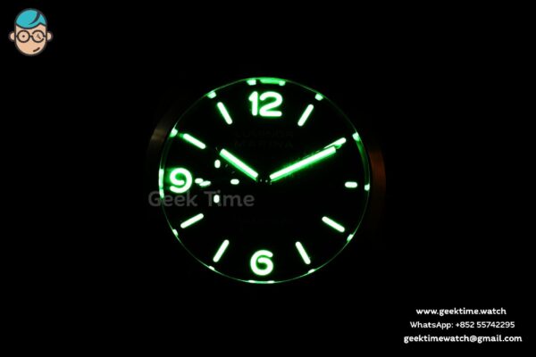 PAM1312 44mm VSF Black Dial on Black Leather Strap P.9010 Clone - Image 25