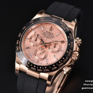 Daytona 116508 YG BTF YG Dial Black Subdial YG Bracelet SA41Daytona 116515 RG BTF Ceramic RG Dial RG Subdial Oysterflex Strap SA413030 (Copy)