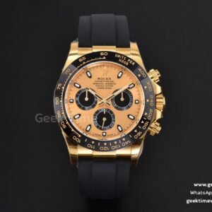 Daytona 116518 YG BTF Ceramic YG Dial Black Subdial Oysterflex Strap SA4130