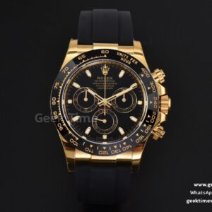 Daytona 116518 YG BTF Ceramic Black Dial Oysterflex Strap SA4130