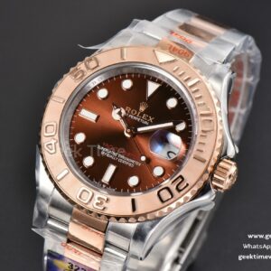 Yacht-Master 126621 RG/SS 40mm CSF 904L Brown Dial RG/SS Bracelet VR3235