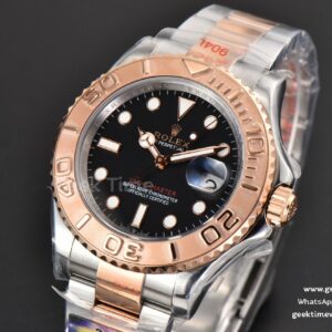 Yacht-Master 126621 RG/SS 40mm CSF 904L Black Dial RG/SS Bracelet VR3235