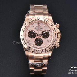Daytona 116505 BTF RG Dial Black Subdial RG Bracelet SA4130