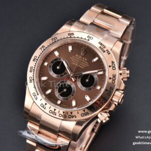 Daytona 116505 BTF Brown Dial Black Subdial RG Bracelet SA4130