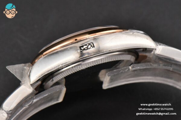 DateJust 31MM Ladies 904L RG/SS WF Smooth RG Dial Roma Marker Oyster Bracelet A2671 - Image 16