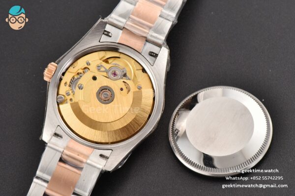 DateJust 31MM Ladies 904L RG/SS WF Smooth RG Dial Roma Marker Oyster Bracelet A2671 - Image 19