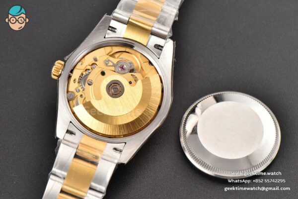 DateJust 31MM Ladies 904L YG/SS WF Diamond Smooth White Dial Roma Marker Oyster Bracelet A2671 - Image 19