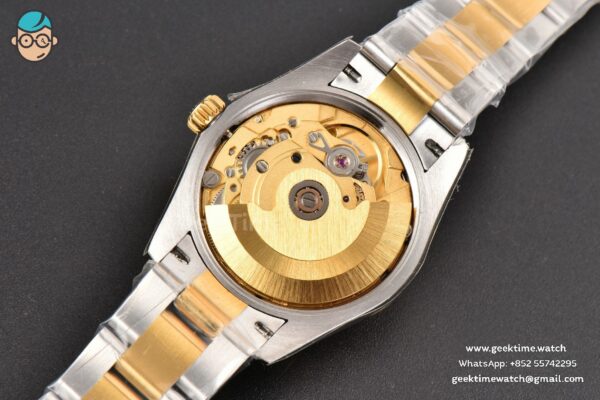 DateJust 31MM Ladies 904L YG/SS WF Diamond Smooth White Dial Roma Marker Oyster Bracelet A2671 - Image 20