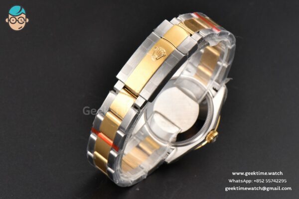 DateJust 31MM Ladies 904L YG/SS WF Diamond Smooth White Dial Roma Marker Oyster Bracelet A2671 - Image 33