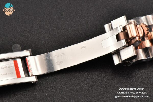 DateJust 31MM Ladies 904L RG/SS WF Diamond Brown Dial Diamond Roma Marker Jubilee Bracelet A2671 - Image 29