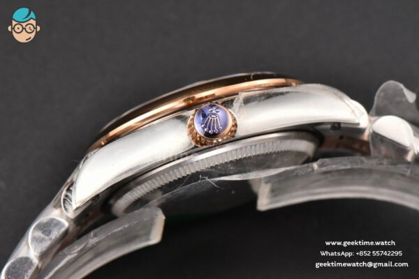 DateJust 31MM Ladies 904L RG/SS WF Smooth Silver Flowers Dial Oyster Bracelet A2671 - Image 15