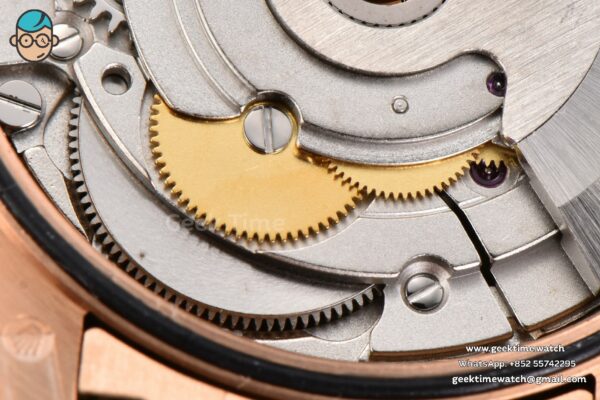 DateJust 31MM 904L RG GMF Fluted Bezel Silver Flowers Dial President Bracelet A2824 - Image 23