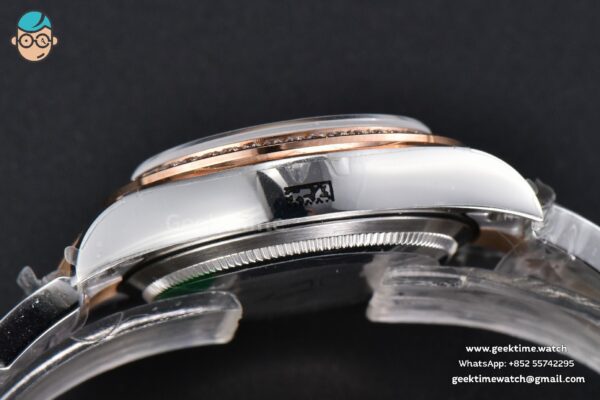 DateJust 31MM 904L RG/SS GMF Diamond Bezel Silver Flowers Dial Jubilee Bracelet A2824 - Image 16