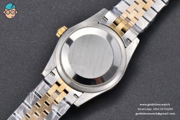 DateJust 31MM 904L YG GMF Diamond Bezel Green Flowers Dial Jubilee Bracelet A2824 - Image 17