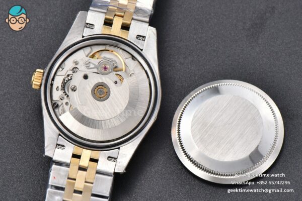 DateJust 31MM 904L YG GMF Diamond Bezel Green Flowers Dial Jubilee Bracelet A2824 - Image 19