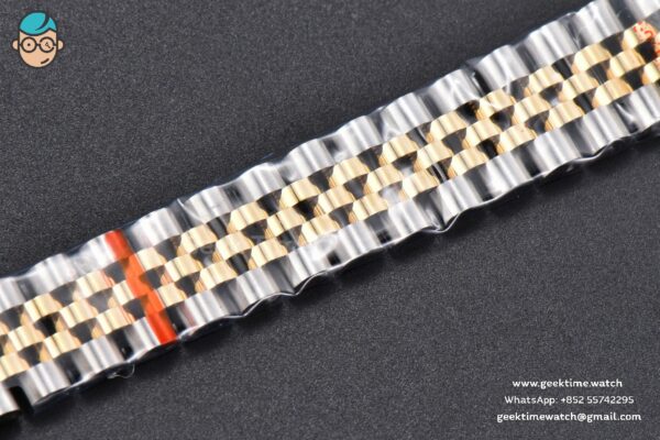 DateJust 31MM 904L YG GMF Diamond Bezel Green Flowers Dial Jubilee Bracelet A2824 - Image 25