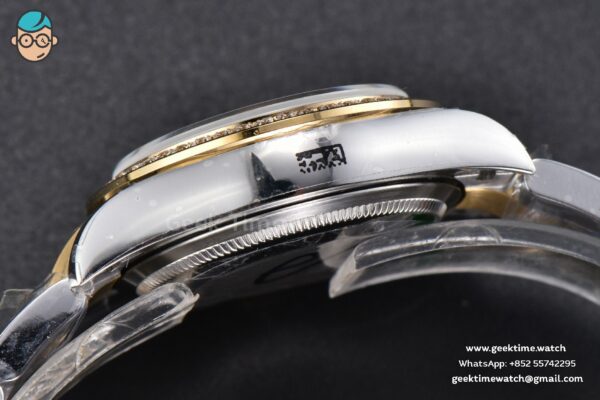 DateJust 31MM 904L YG GMF Diamond Bezel Green Flowers Dial Oyster Bracelet A2824 - Image 16
