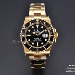 Submariner 116618 LN 40mm Clean CF YG Black Dial YG Bracelet VR3135