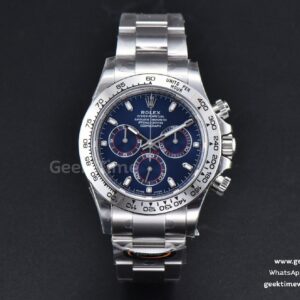 Daytona 116509 904L BTF Navy Blue Dial SS Bracelet SA4130