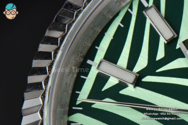 DateJust 36MM BPF Green Plam Dial Oyster Bracelet A2824 - Image 4