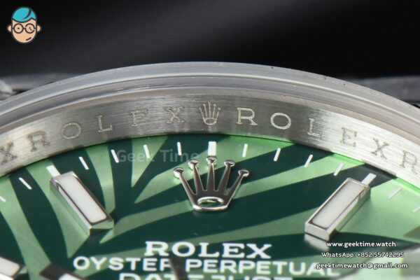 DateJust 36MM BPF Green Plam Dial Oyster Bracelet A2824 - Image 10