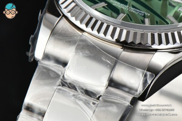 DateJust 36MM BPF Green Plam Dial Oyster Bracelet A2824 - Image 15