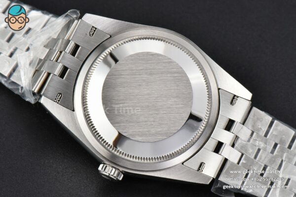 DateJust 36mm BPF Diamond Wimbledon Gray Dial Green Roma Marker Jubilee Bracelet A2824 - Image 17