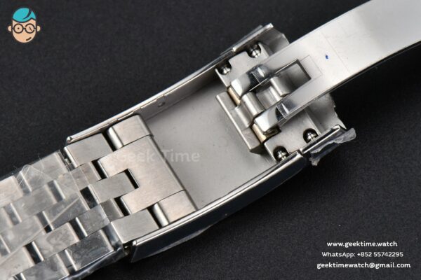 DateJust 36mm BPF Diamond Wimbledon Gray Dial Green Roma Marker Jubilee Bracelet A2824 - Image 27