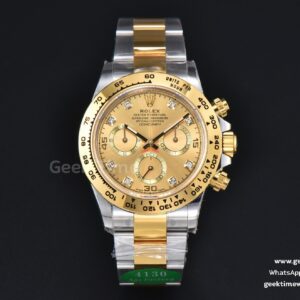 Daytona 116503 YG/SS APSF YG Dial Diamond Marker YG/SS Bracelet SH4130