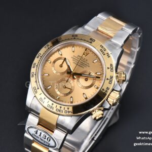 Daytona 116503 YG/SS Clean Factory CF YG Dial Lume Marker YG/SS Bracelet 4130